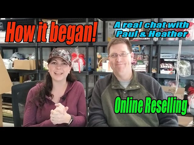 How it Began! - My Hubby and I talk about how we started with all the unboxings - Online reselling
