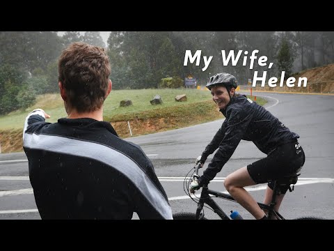 Racing my wife up a hill: Bike Rider vs Runner
