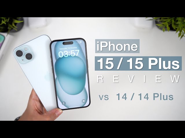 iPhone 15 vs 15 Plus In-Depth Review (vs 14 / 14 Plus) | HUGE Upgrade!
