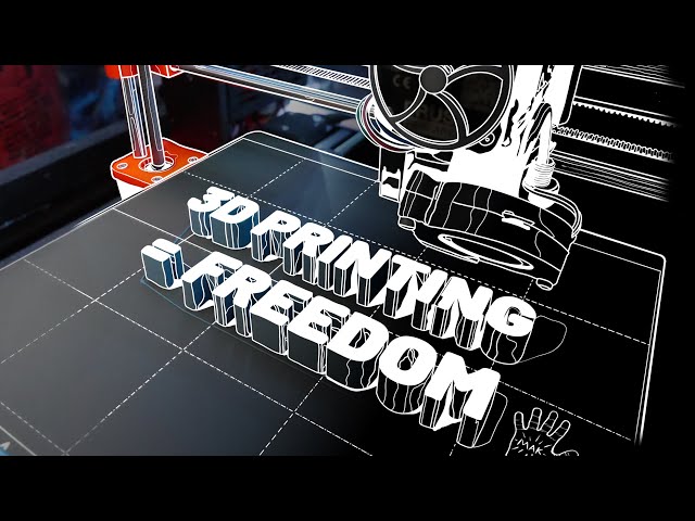 3D PRINTING = FREEDOM