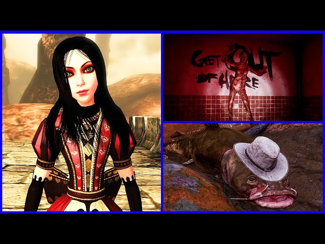 10 INSANE VIDEO GAME EASTER EGGS FOUND IN SCARY GAMES