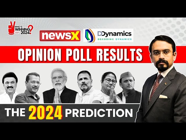 NewsX Opinion Poll: The National Picture & State by State Predictions | India's Biggest Opinion Poll
