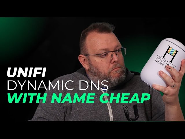 UniFi Dynamic DNS with Name Cheap
