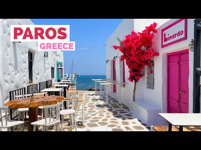 Paros, Greece 🇬🇷 | The Budget-Friendly Mykonos | 4K 60fps HDR Walking Tour