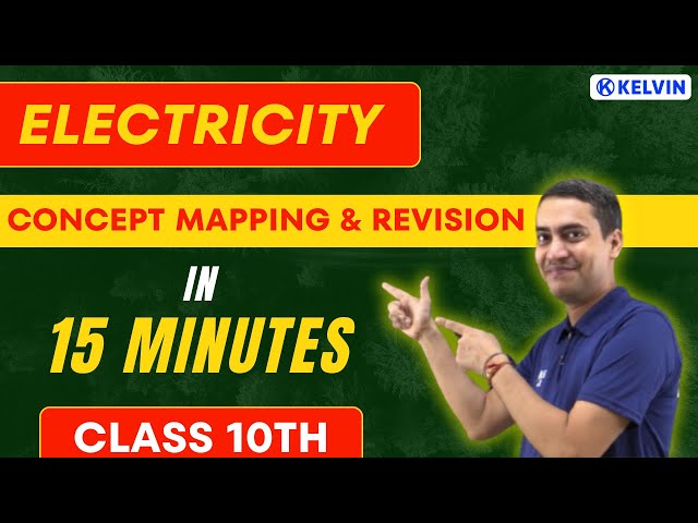 Electricity in 15 Minutes | Science Chapter - 12 | Class 10th CBSE Board