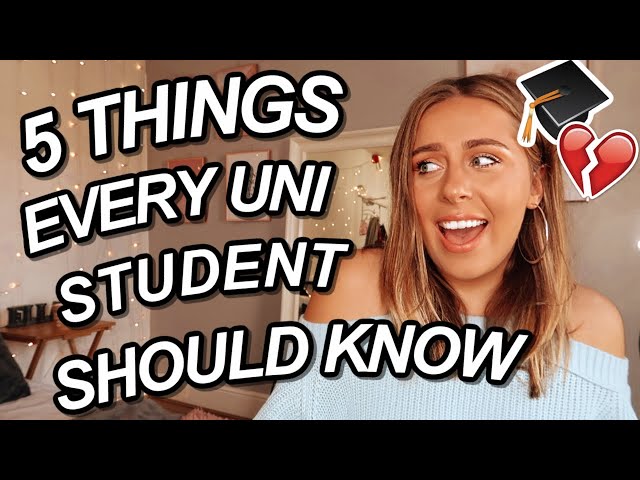 5 Tips Every Uni Student Should Know *honest* | University Advice 2020
