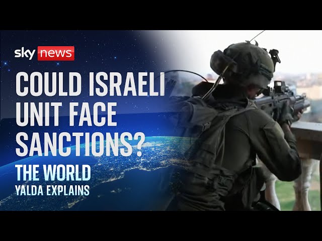 Could an Israeli military unit face sanctions for human rights abuses? | Israel-Hamas war