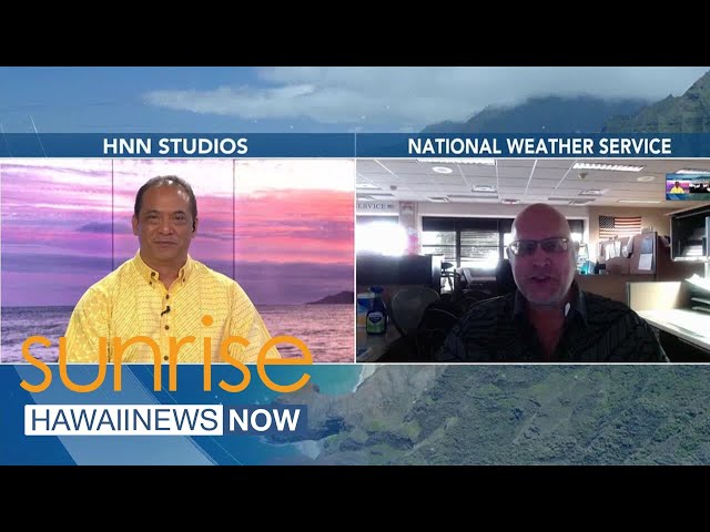 NWS Forecaster joins Sunrise Weekends to talk gusty winds, dangerous surf impacting the islands