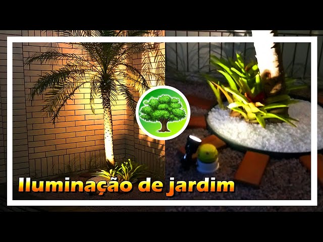DIY - ILUMINAÇÃO DE JARDIM COMO FAZER / GARDEN LIGHTING