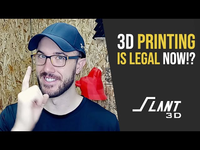 3D Printing Is Legal Now!?