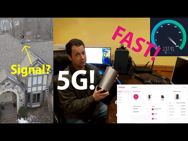 ✅ WOW! T-Mobile 5G Home Internet Unboxing,Setup,Speed Test & Review - Rural Broadband Fixed Wireless