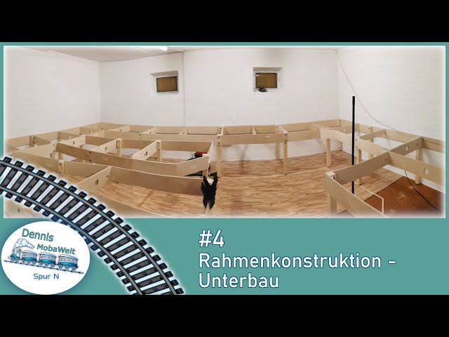 #4 Anlagenbau - Rahmenkonstruktion/Unterbau - Step by Step - Dennis MobaWelt
