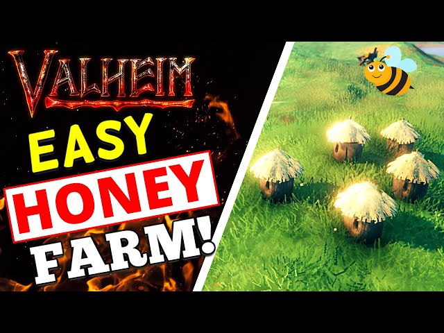 Valheim Honey Farm Tutorial - How To Farm Honey!