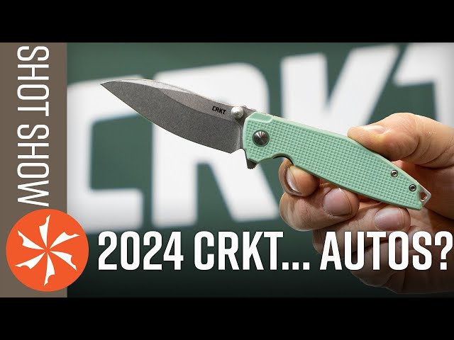CRKT Does Autos? SHOT Show 2024 - KnifeCenter.com