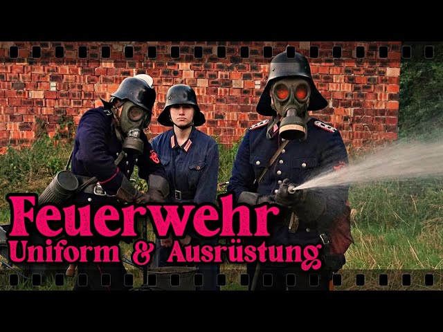 Freiwillige Feuerwehr im zweiten Weltkrieg - Feuerschutzpolizei - Uniform und Ausrüstung