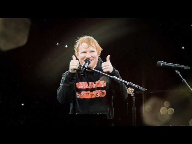 Ed Sheeran - Afterglow (Semi-Acapella in the rain) - 10/09/2022 - Olympiastadion Munchen