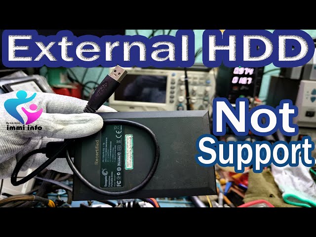 External HDD not support problem fix | External HDD not support in pc