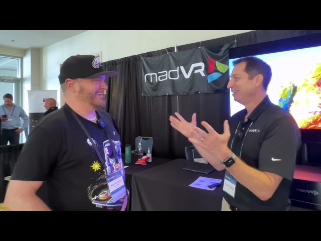 Discussing madVR’s AI Motion Processing with CEO Richard Litofsky at Audio Advice Live 2023
