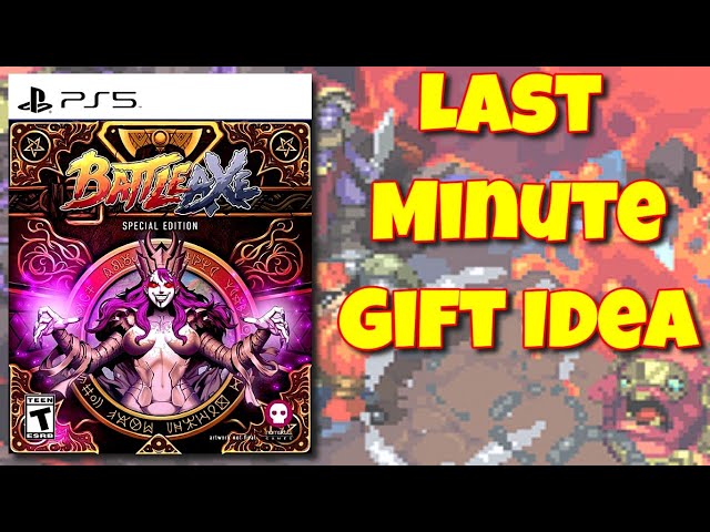 Last Minute Gift Idea:  PS5 Battle Axe Special Edition
