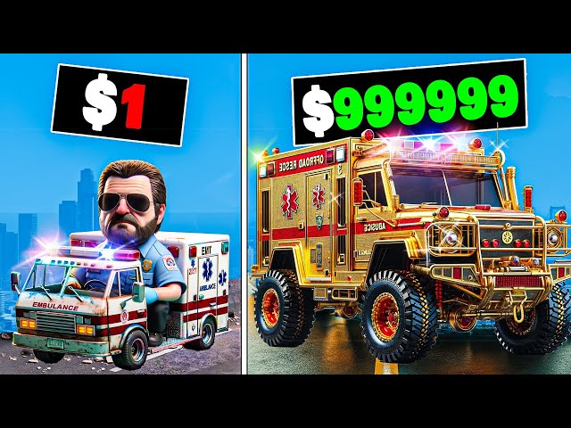 $1 to $1,000,000 Ambulance in GTA 5