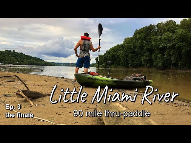 FLASH FLOOD on the Little Miami River \ Kayak Camping and thru-paddle Adventure, Ep. 3, the Finale!
