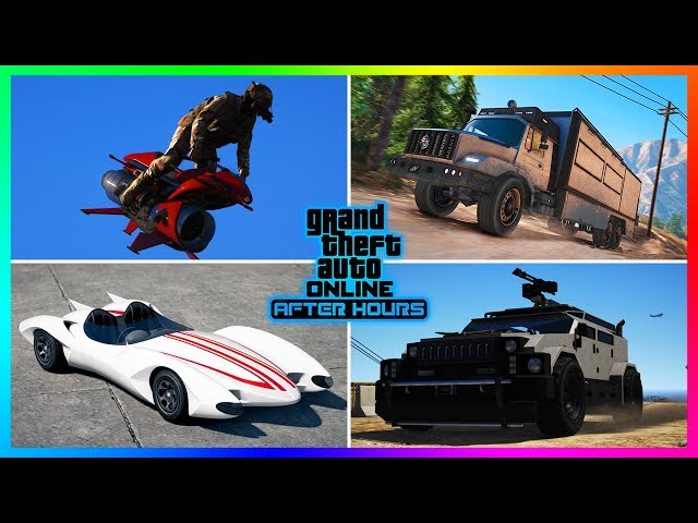 GTA Online After Hours Update ALL Unreleased Vehicles Customization - Scramjet, Terrorbyte & MORE!