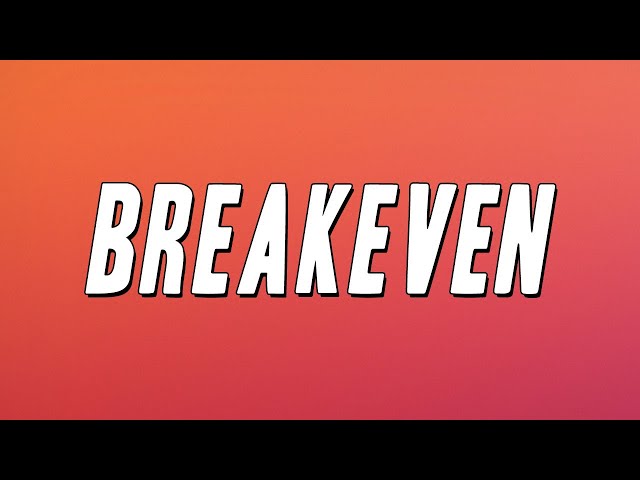The Script - Breakeven (Lyrics)