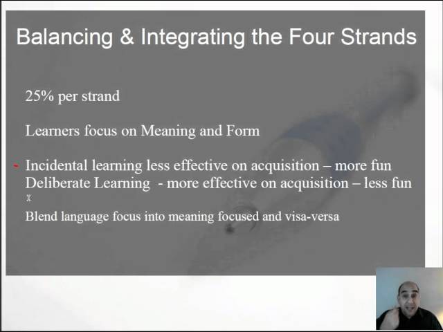 NLS-01-The Parts of Language Teaching & The Goals Of Language Teaching