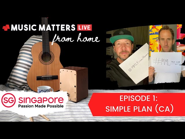 Music Matters Live From Home with Simple Plan and friends - Episode #1