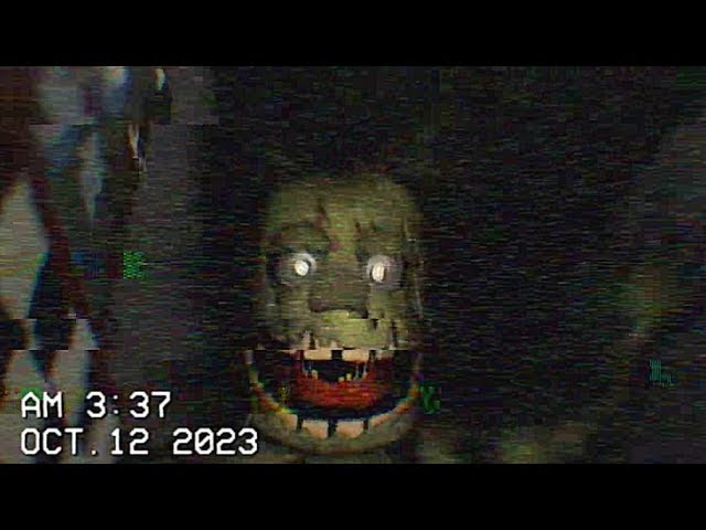 [FNAF] Springtrap death tape - Fazbear's Fright (FNAF3 footage)