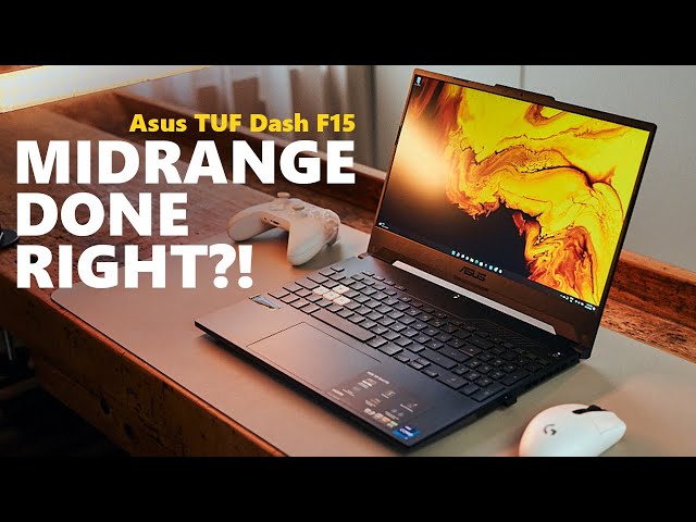 Fast enough, great display and relatively affordable - Asus TUF Dash F15