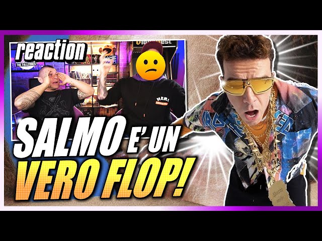 SALMO - FLOP  ( disco completo ) | REACTION by Arcade Boyz 2021