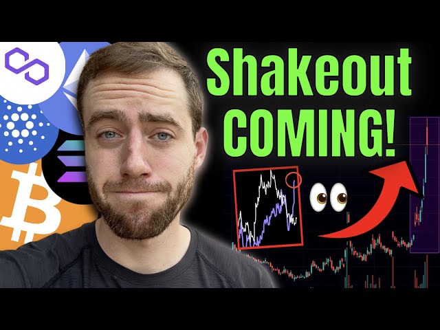 Crypto Shakeout Coming! Get Ready!