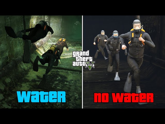 GTA 5 - Missions without Water! (No Water Mod)