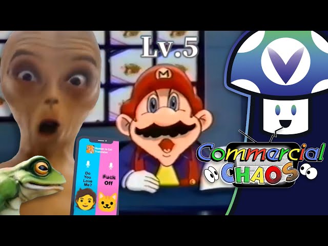 Vinny - Commercial Chaos: Mario's Rotten Golden April Showers Edition