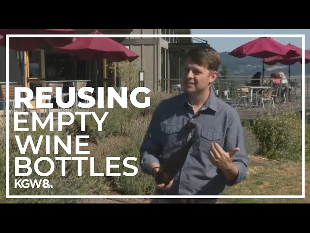 Oregon company Revino gives empty wine bottles a second life