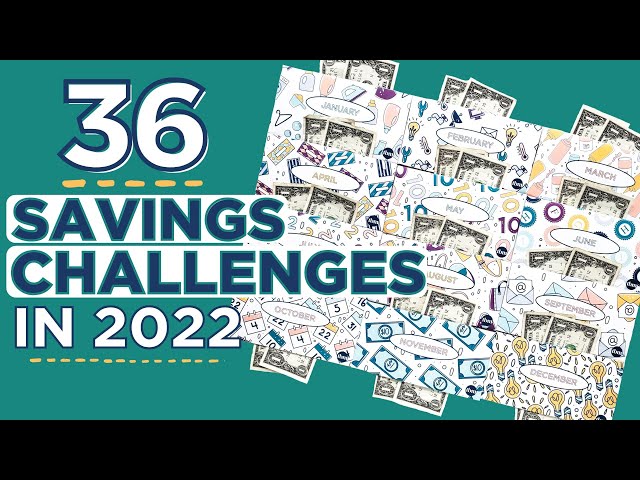The 2022 Savings Challenges | Saving Money + Tips