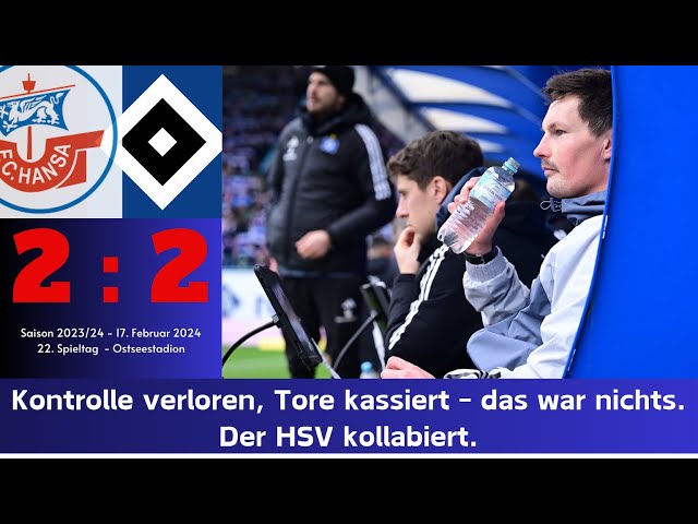 Scholle's Blitzfazit | FC Hansa Rostock 2:2 HSV | 22. Spieltag | Saison 2023/2024 | #121