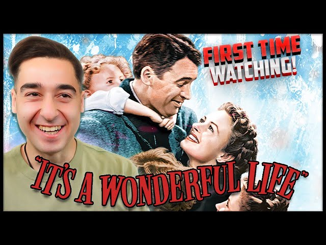 FILM STUDENT WATCHES *IT'S A WONDERFUL LIFE* FOR THE FIRST TIME! (IMDB TOP 250)