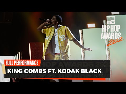 King Combs Can't Stop & Won't Stop On The Hip Hop Awards Stage | Hip Hop Awards '22