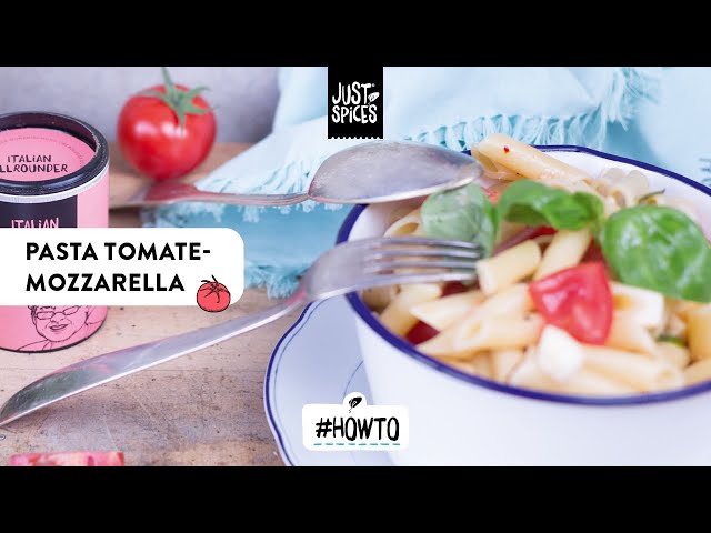 Schnelles und einfaches Rezept – Pasta Tomate-Mozzarella