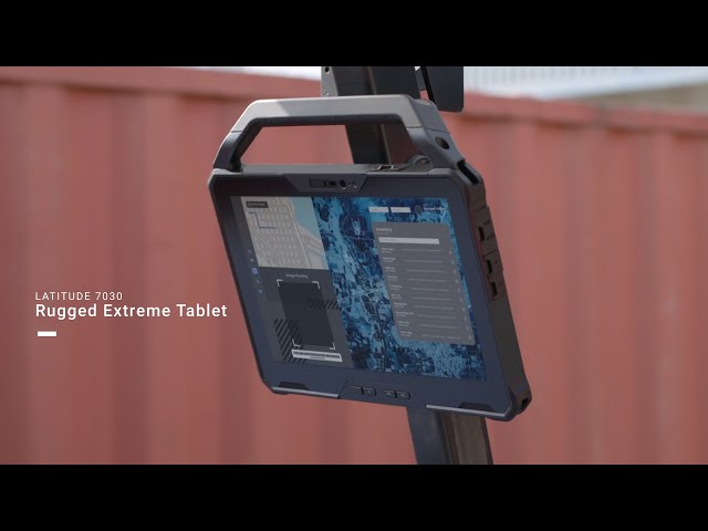 Latitude 7030 Rugged Extreme Tablet - Powerfully Small