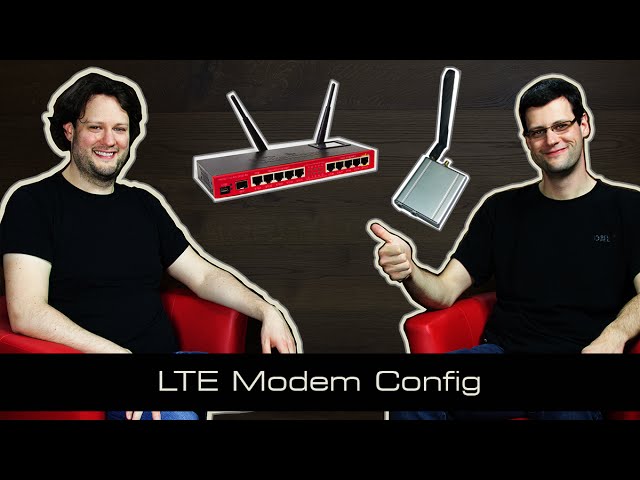 MikroTik Tutorial 41 - LTE Modem Config  [deutsch]