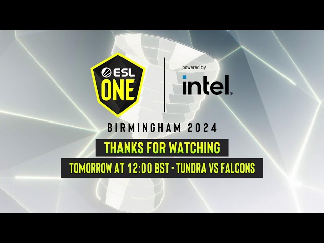 LIVE: Team Falcons vs. OG Esports - ESL One Birmingham 2024