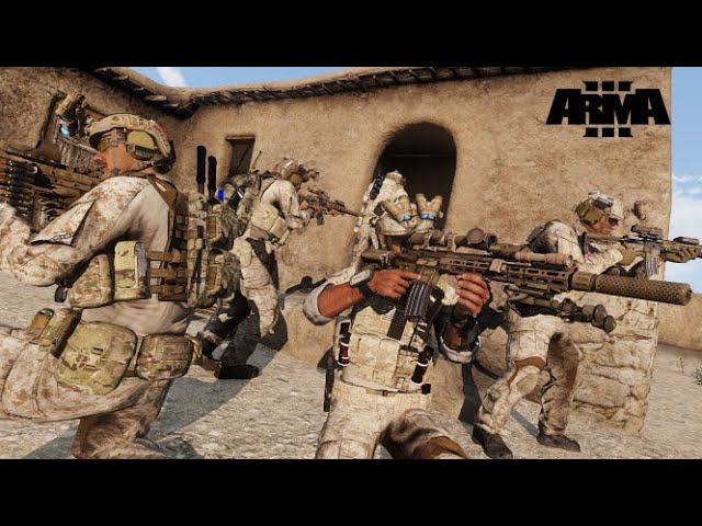 ArmA 3 US Navy SEAL Raid Insurgents Compound in Afghanistan