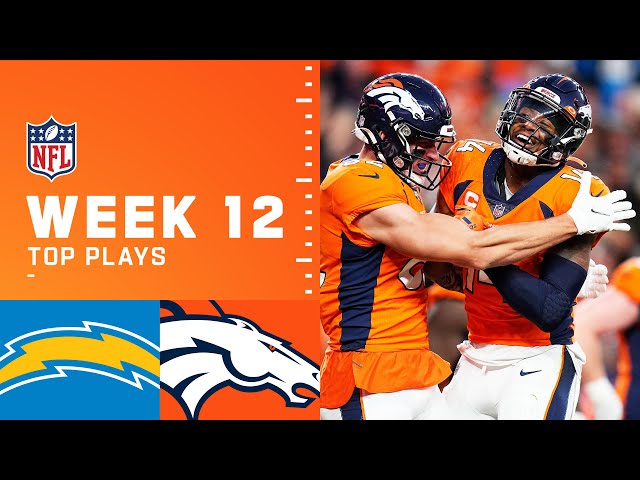 Broncos Top Plays from Week 12 vs. Chargers | Denver Broncos