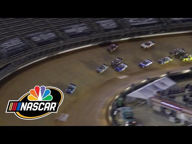 NASCAR Truck Series: Weather Guard Truck Race on Dirt | HIGHLIGHTS | 4/8/23 | Motorsports on NBC
