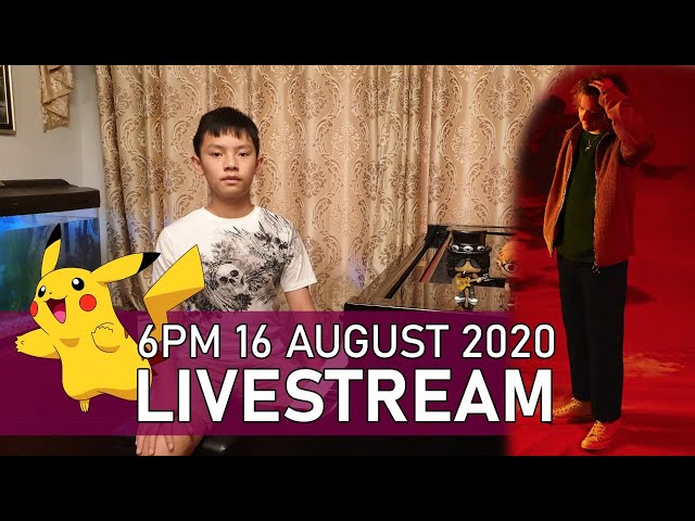 Sunday Piano Livestream Lewis Capaldi Before You Go and Pokemon Cole Lam 13 Years Old