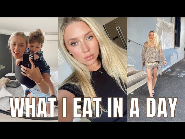 WHAT I EAT IN A DAY (22 pound/10kg weight loss)