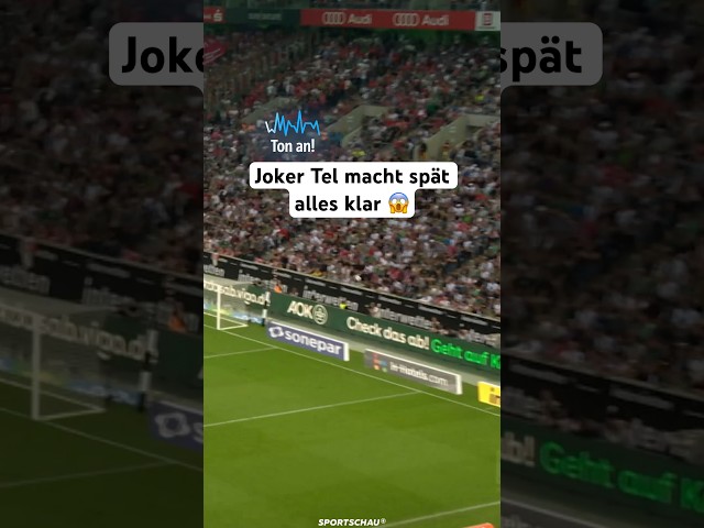 Bayerns Joker Tel macht alles klar | Sportschau #shorts